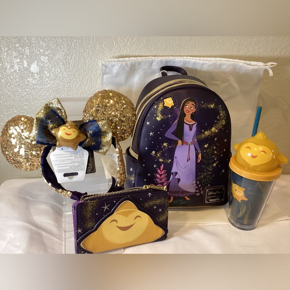 Disney Wish Loungefly Bundle